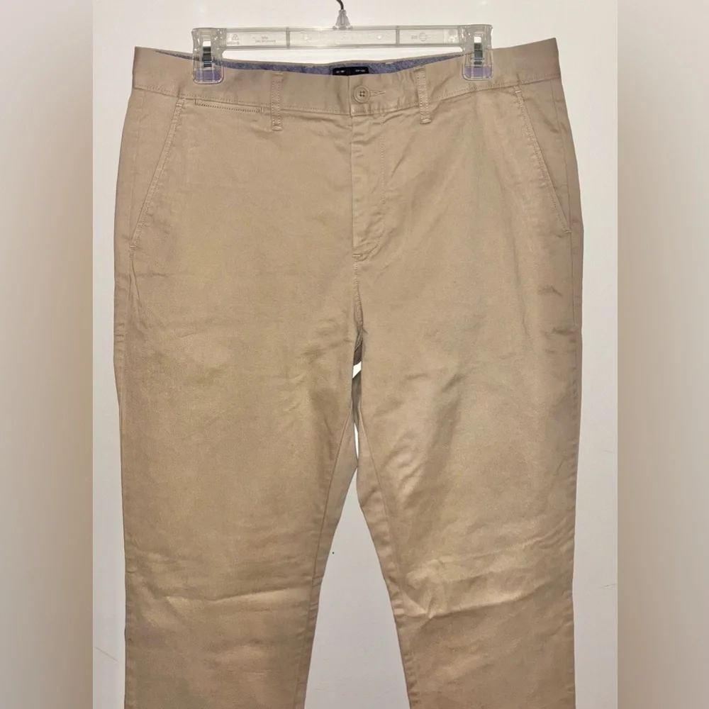 NWT J.Crew 770™ Straight-fit stretch chino pant in Khaki 32 x 32 Preppy Academia